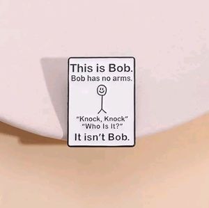 " This is Bob" pin